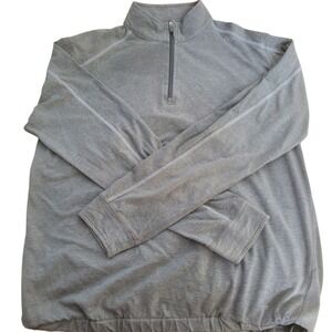 Tasc Performance 1/4‎ Zip Pullover Men's Medium Gray Bamboo